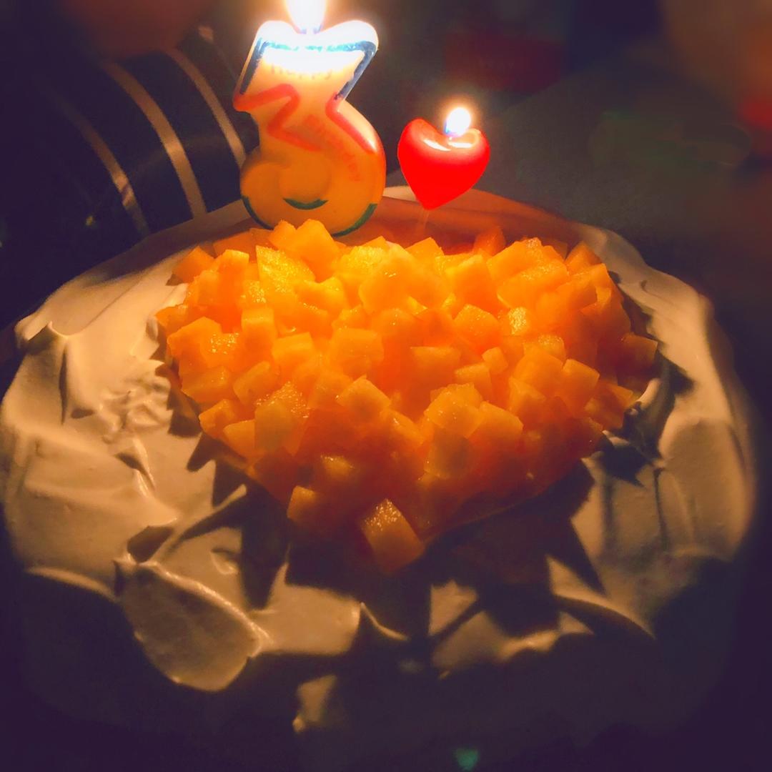 8寸水果生日蛋糕
