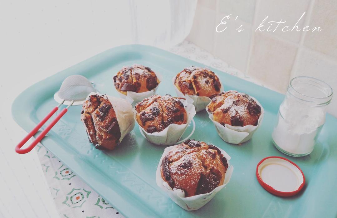 肉桂巧克力大马芬