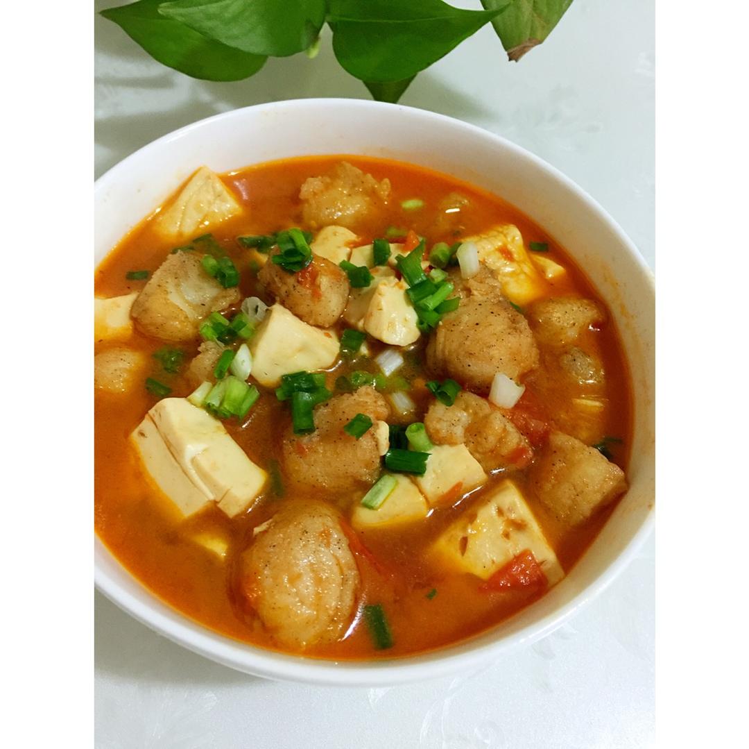 龙利鱼豆腐煲