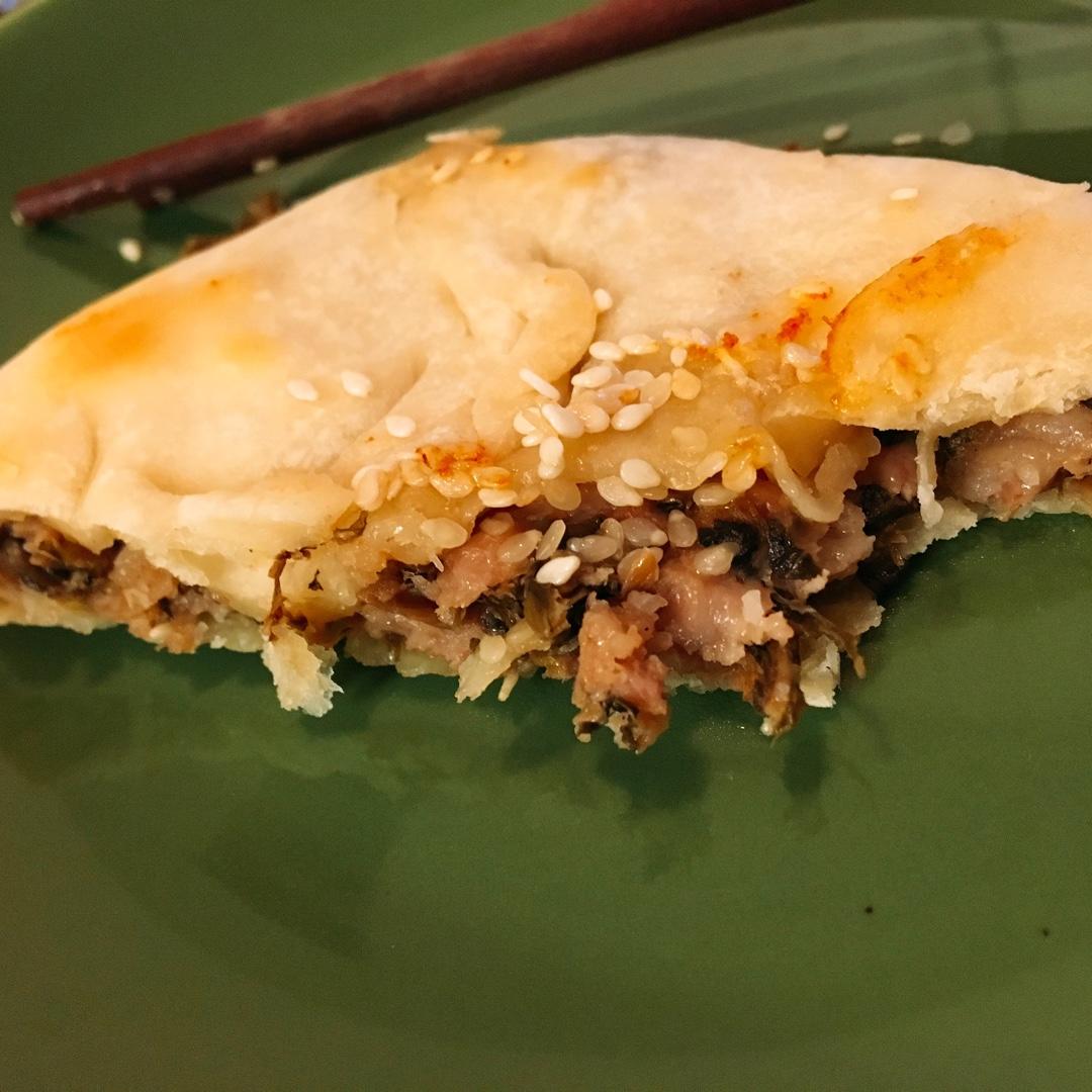 梅干菜猪肉烧饼