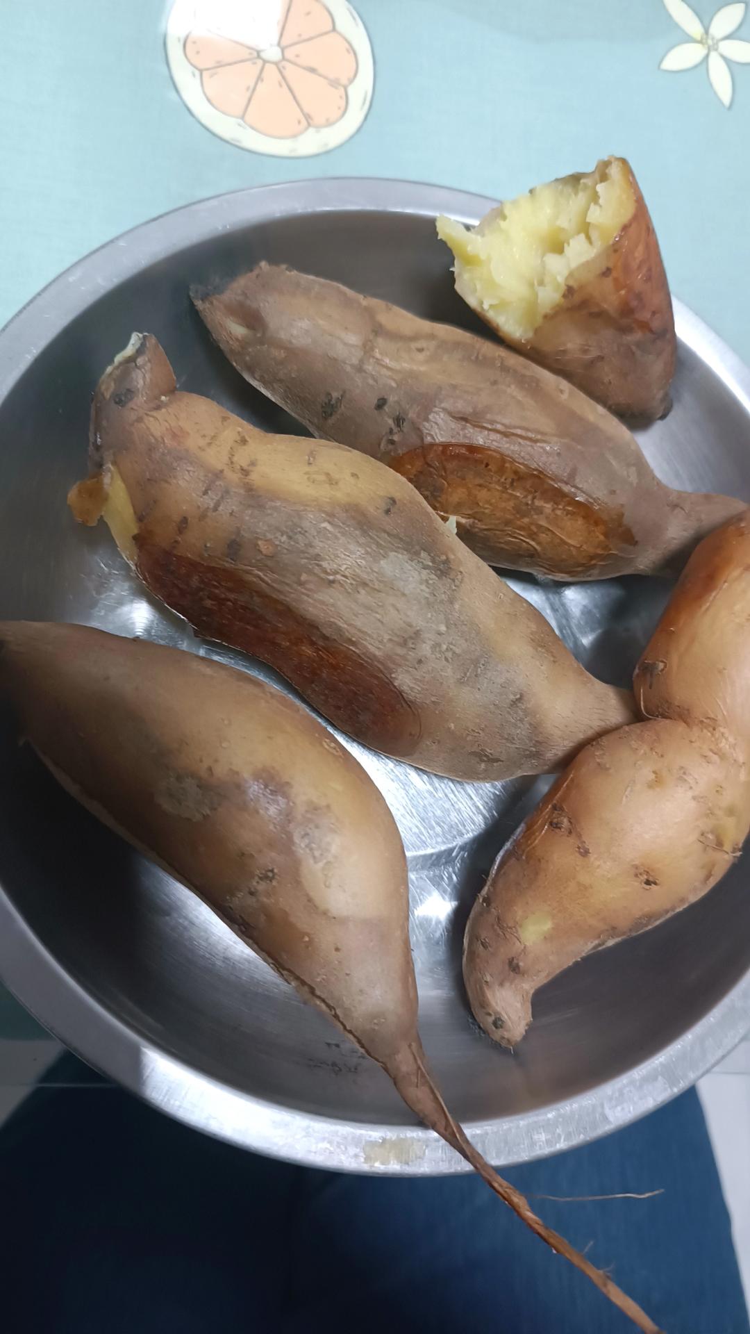 零失败的电饭煲焖红薯