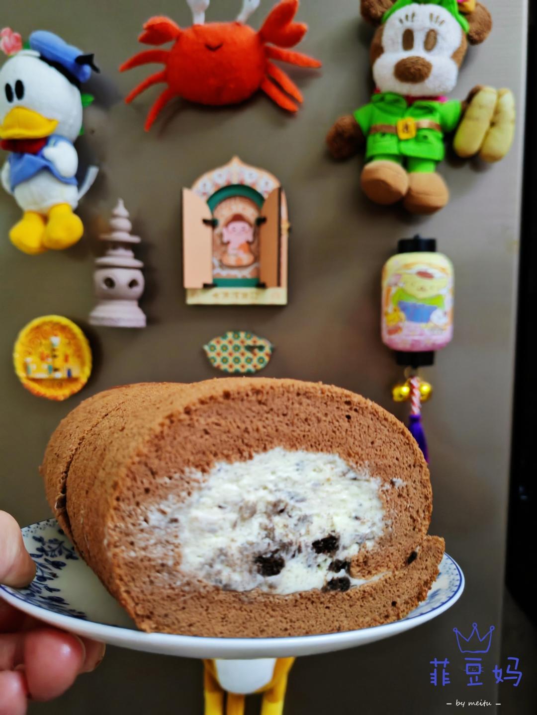 奥利奥咸奶油巧克力卷