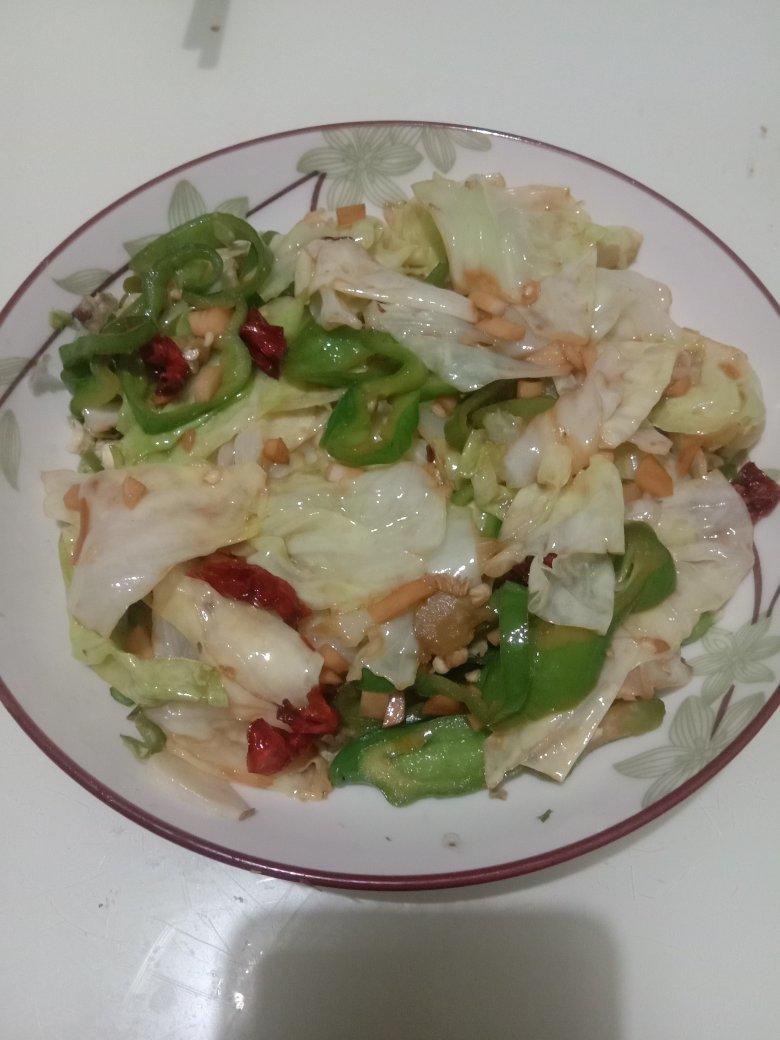 素炒圆白菜