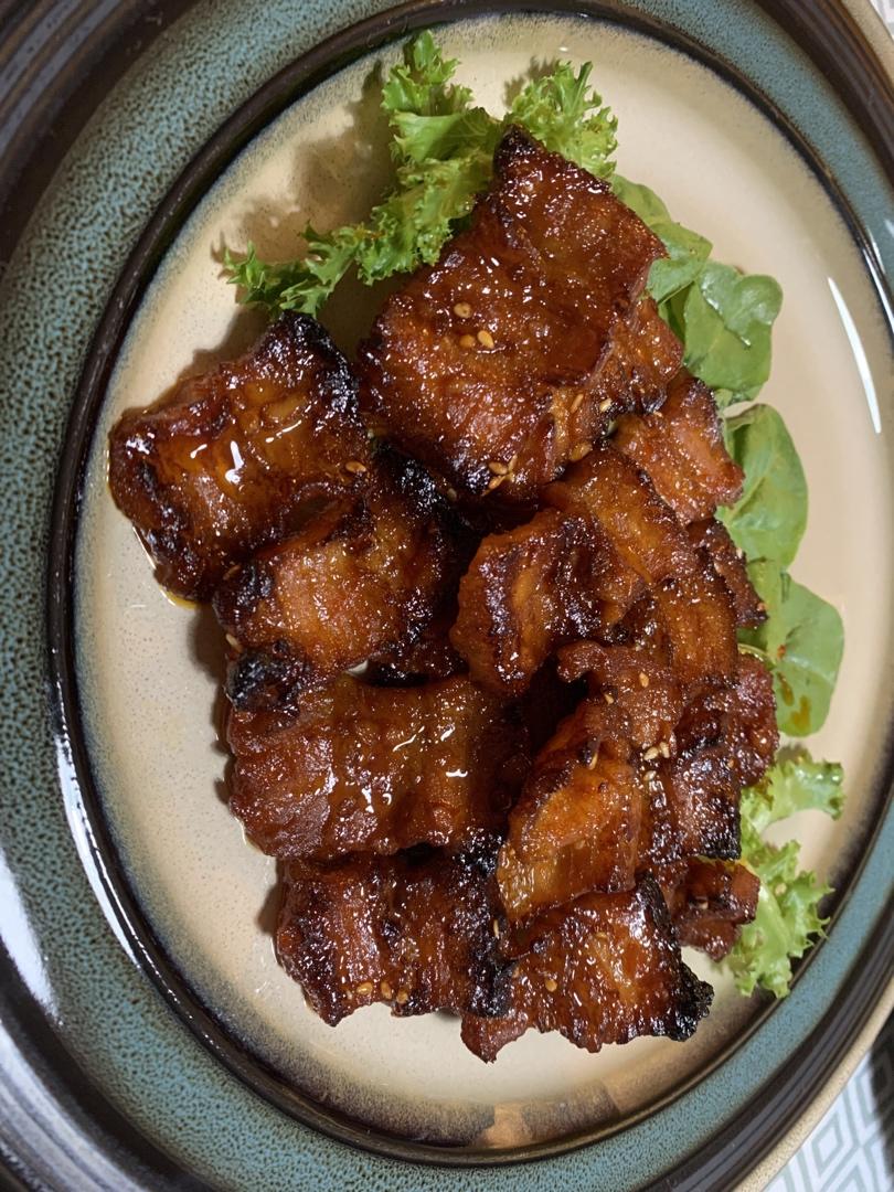 韩式烤肉，辣酱五花肉，减肥人群甚入，辣烤五花肉