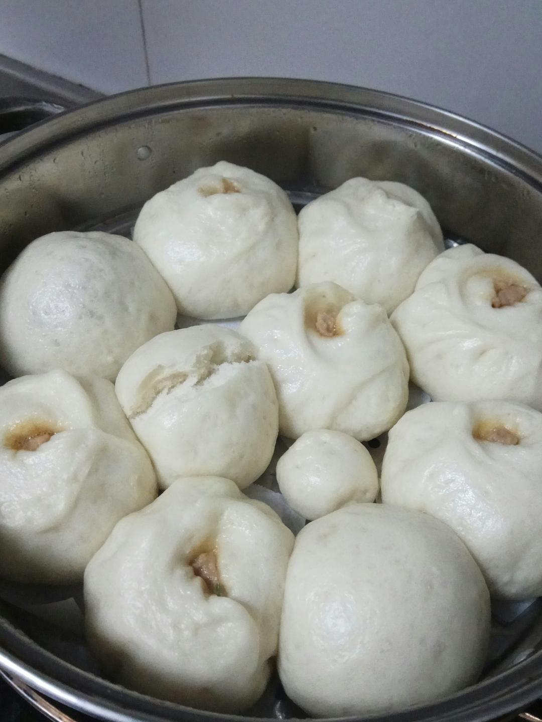 超级松软的豆沙馒头