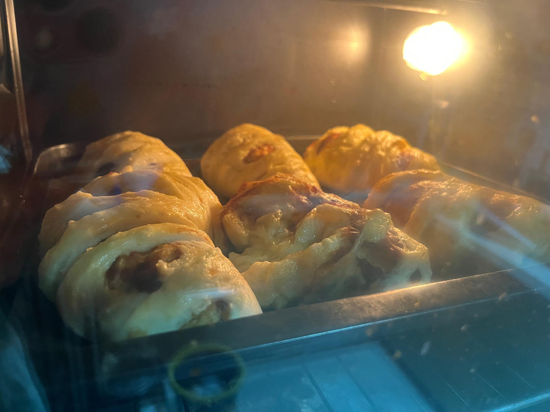 烤箱版豆沙面包