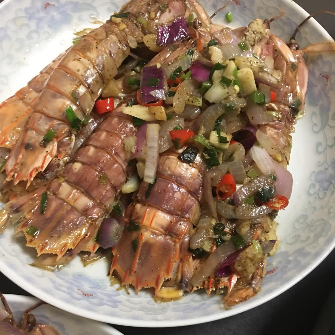 椒盐皮皮虾