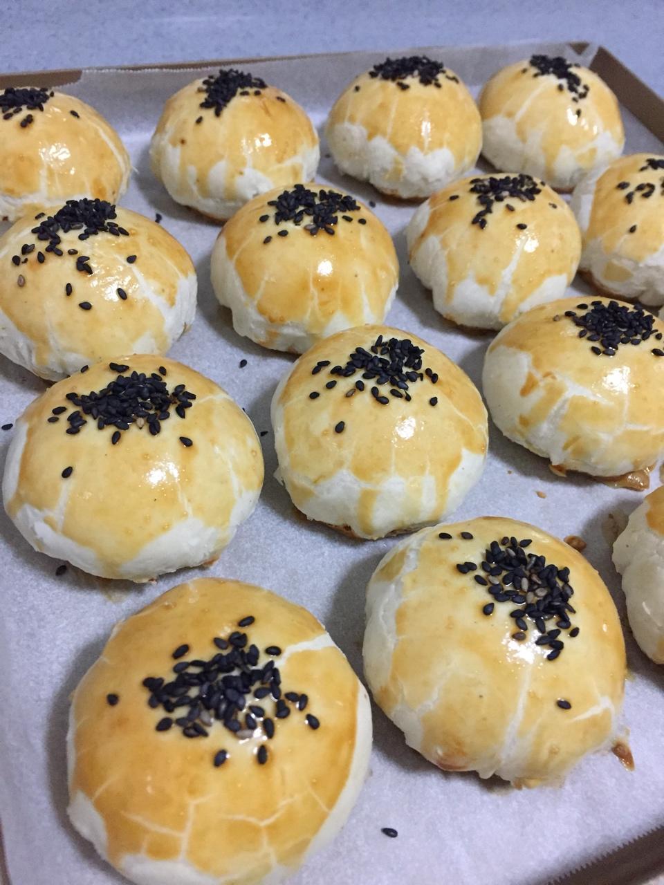 泳式鲜肉榨菜月饼