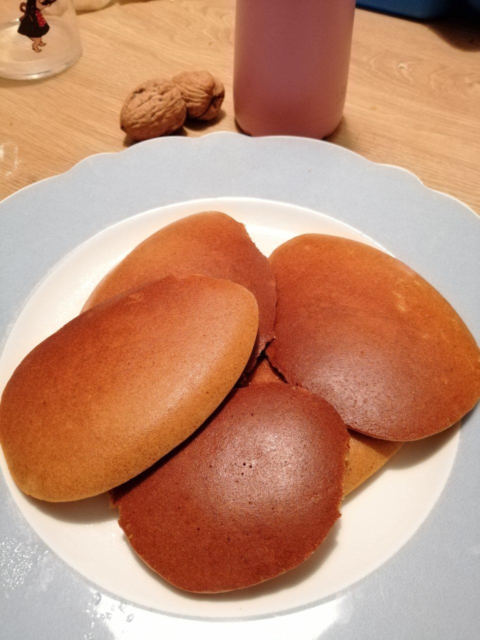 涂焱做的中式松饼早起3分钟煎好又软又香