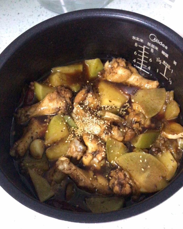 懒人电饭煲鸡腿