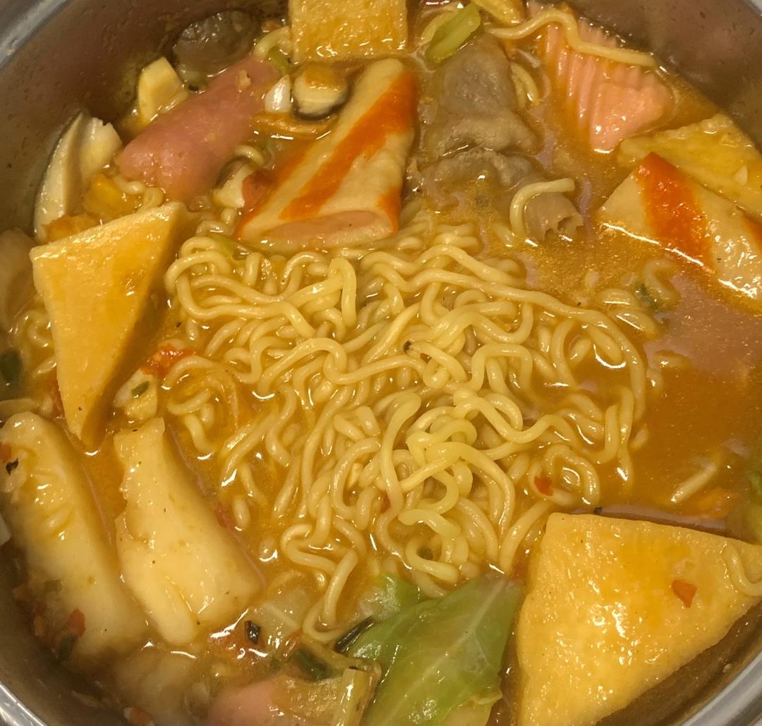 韩国辣酱汤面（辛拉面）