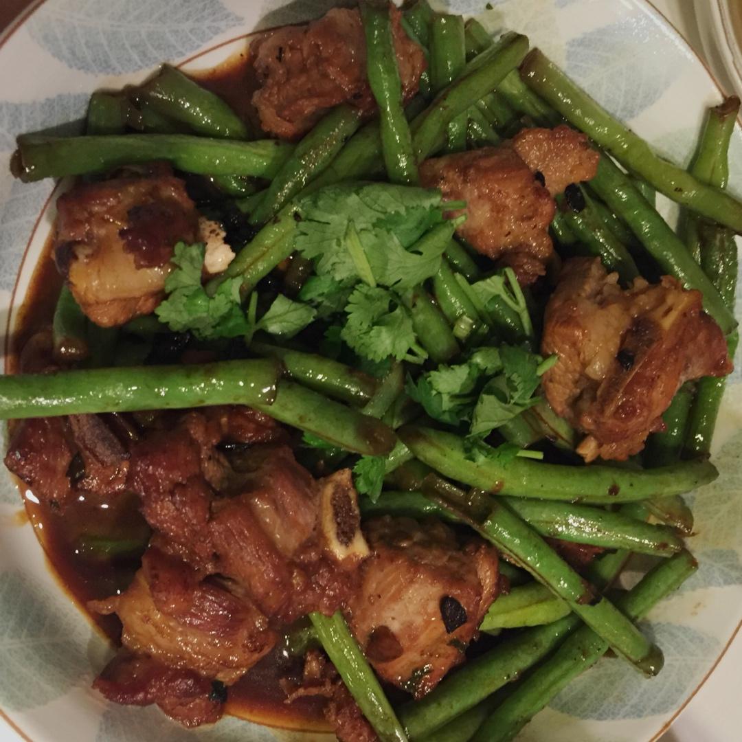 eajun做的排骨炖豆角