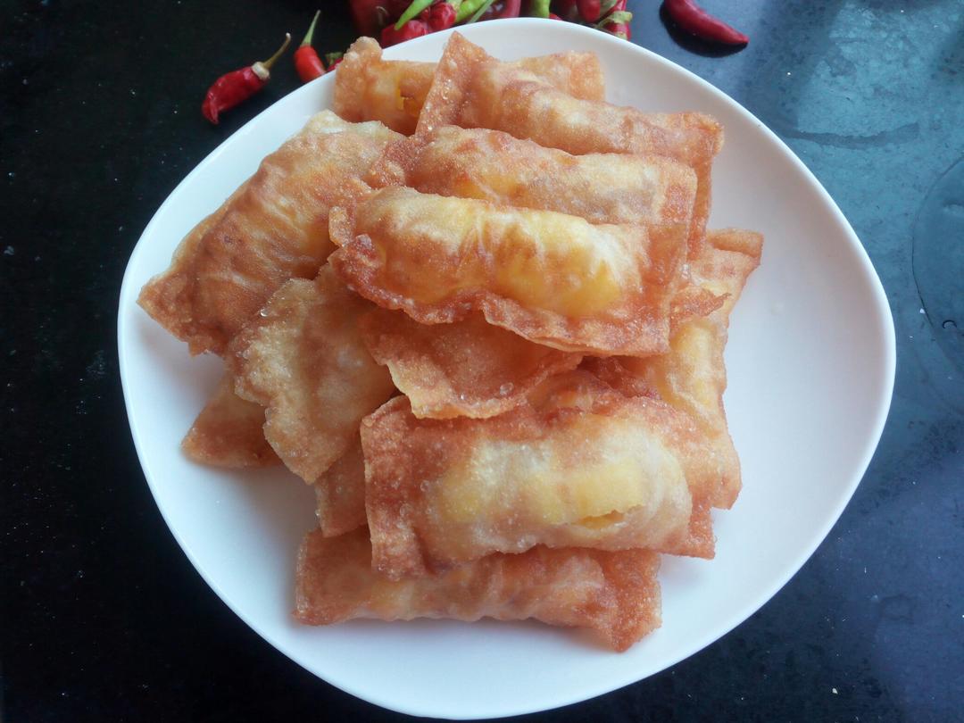 苹果派（馄饨皮版，三种做法）