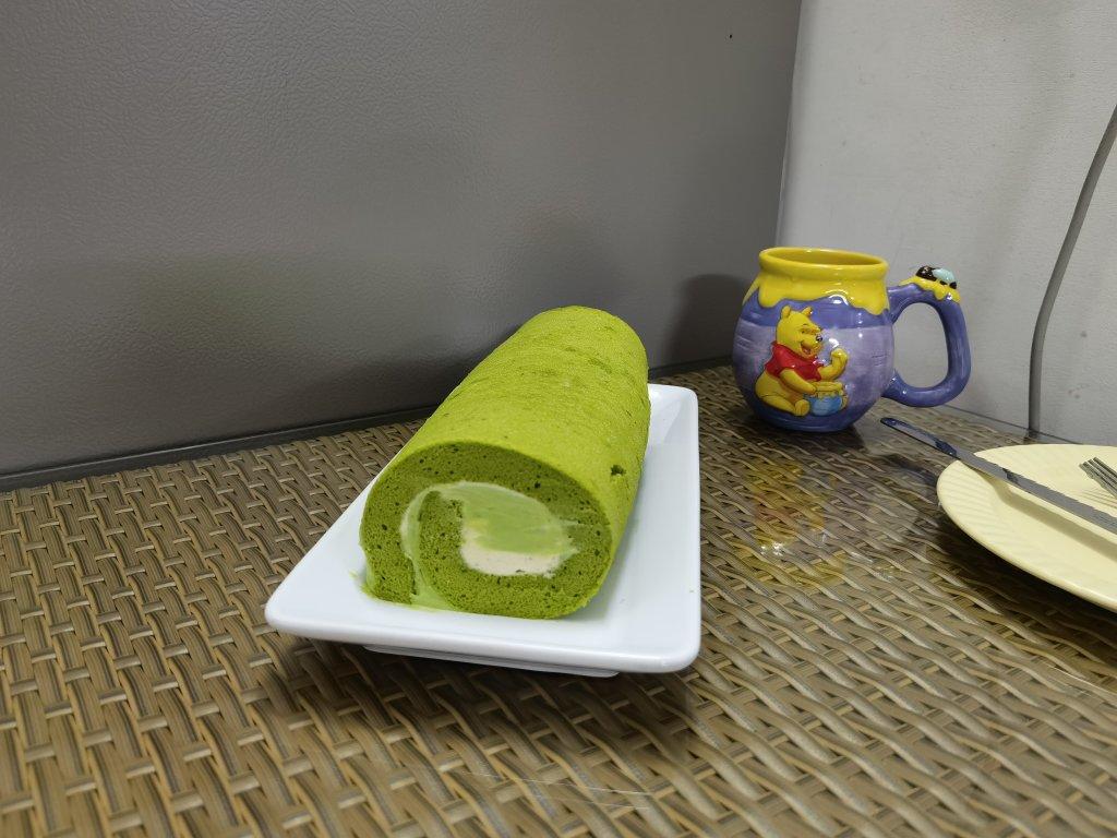 完美抹茶蜜豆蛋糕卷