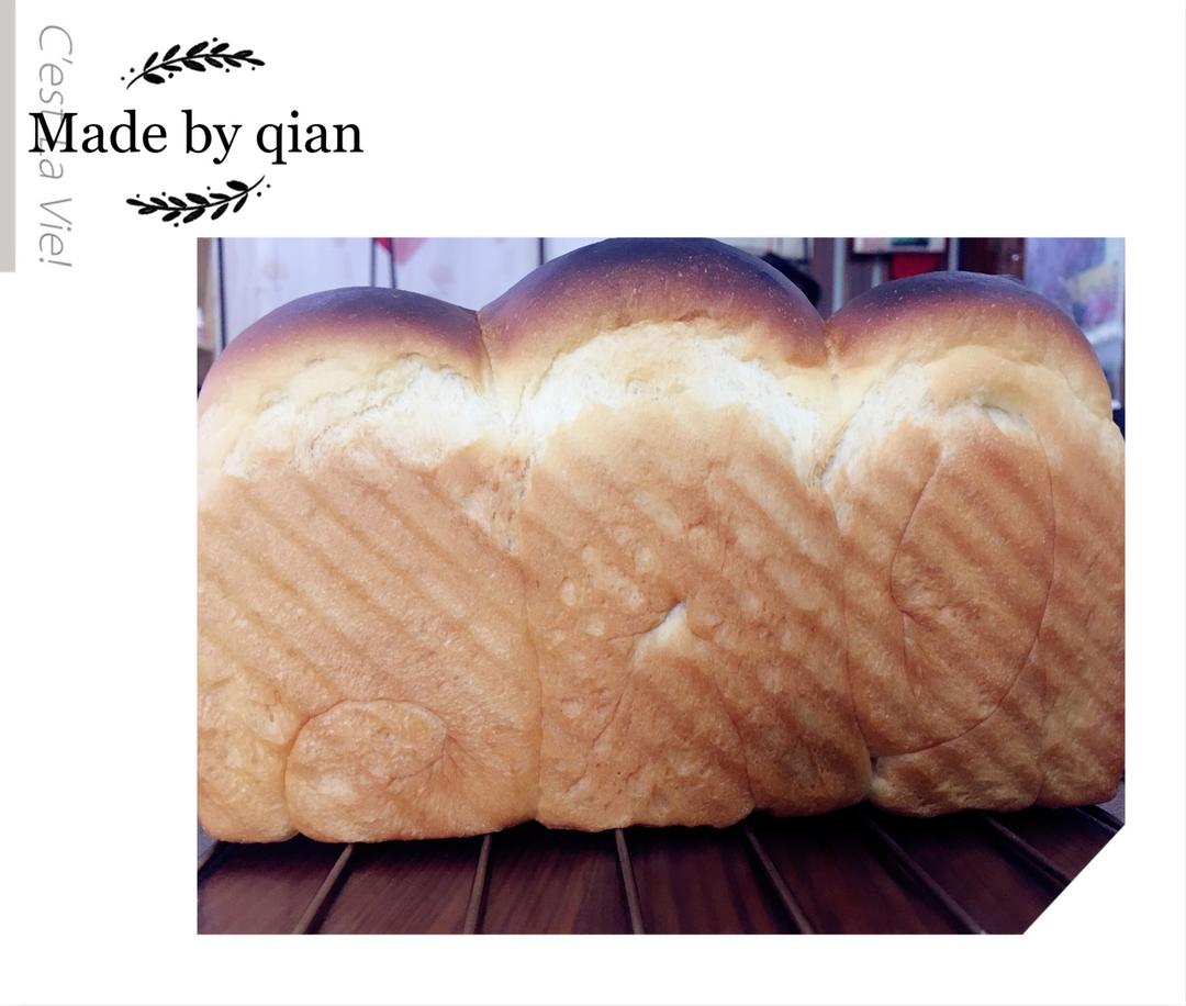 鲜奶吐司（老面法）