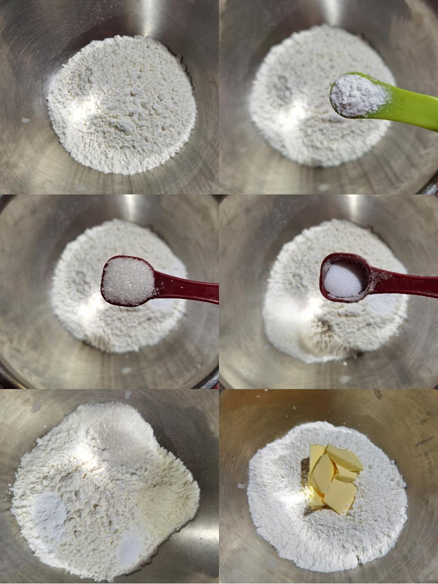 纯奶手撕吐司的做法 步骤1