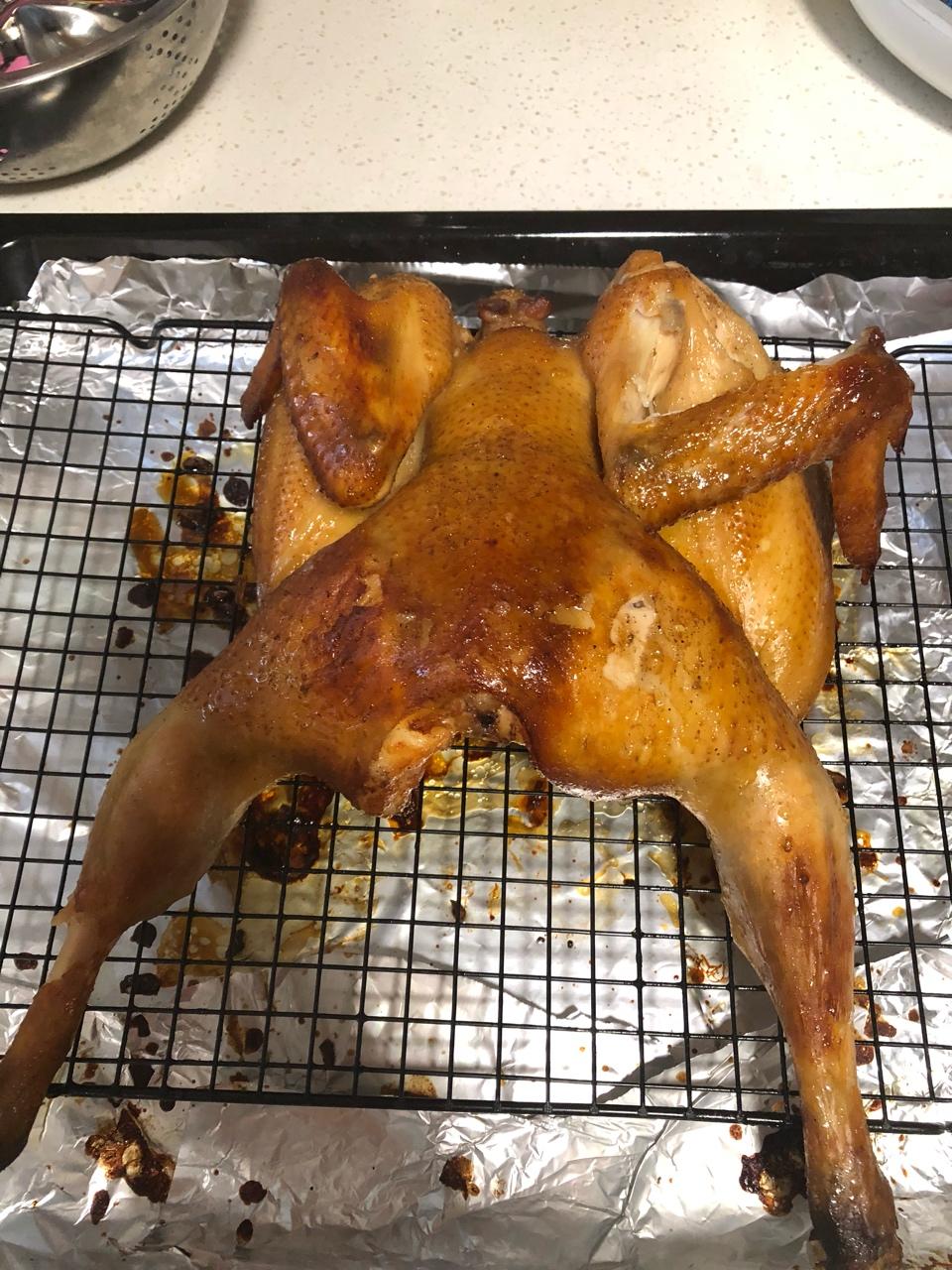 袋袋烤鸡--自制腌料+脆皮秘籍