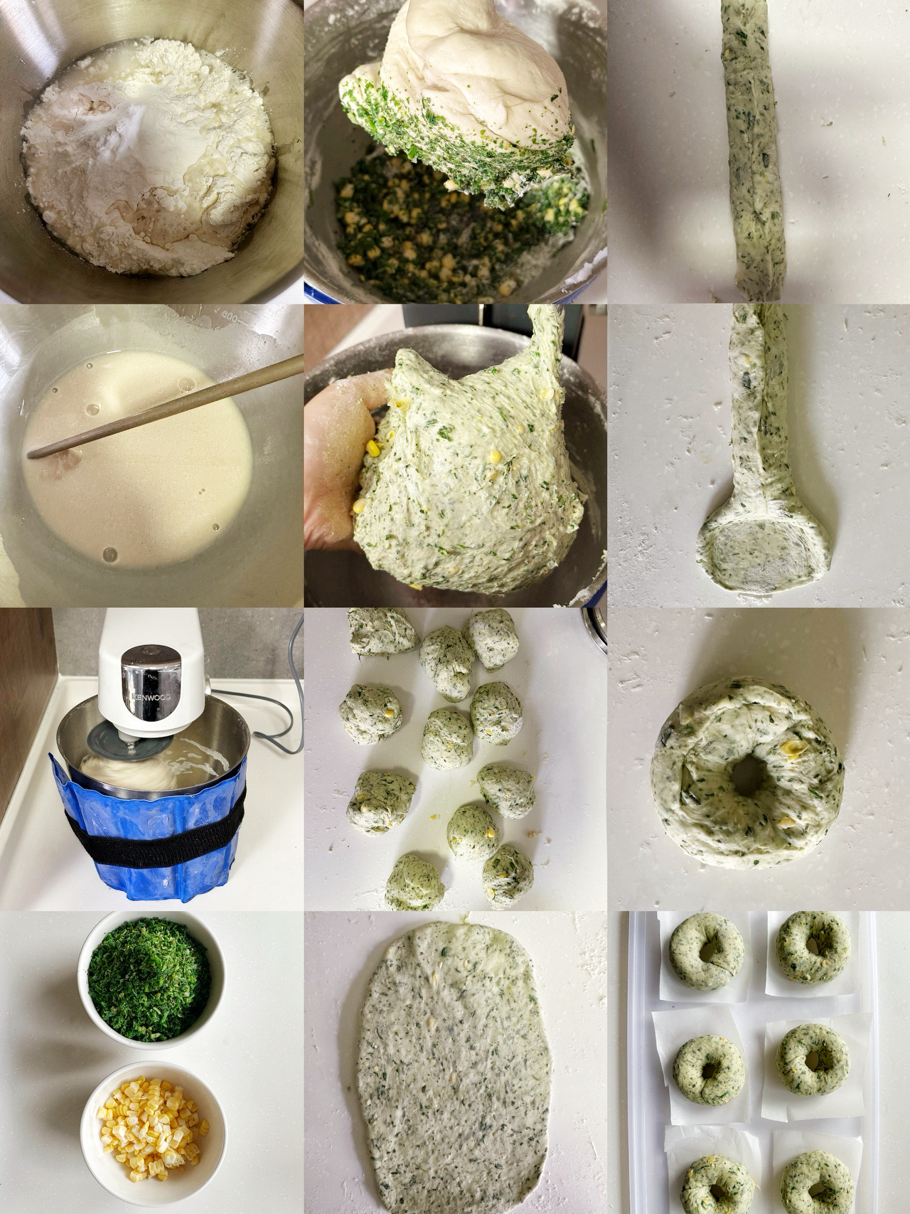 春日咸贝果🥯慢发酵的做法 步骤4