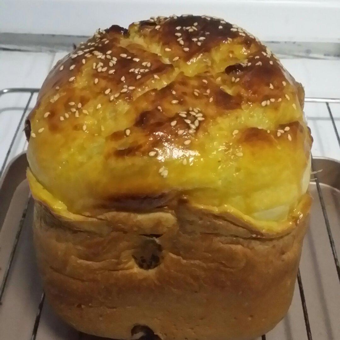 超级好吃的原味面包（面包机版）