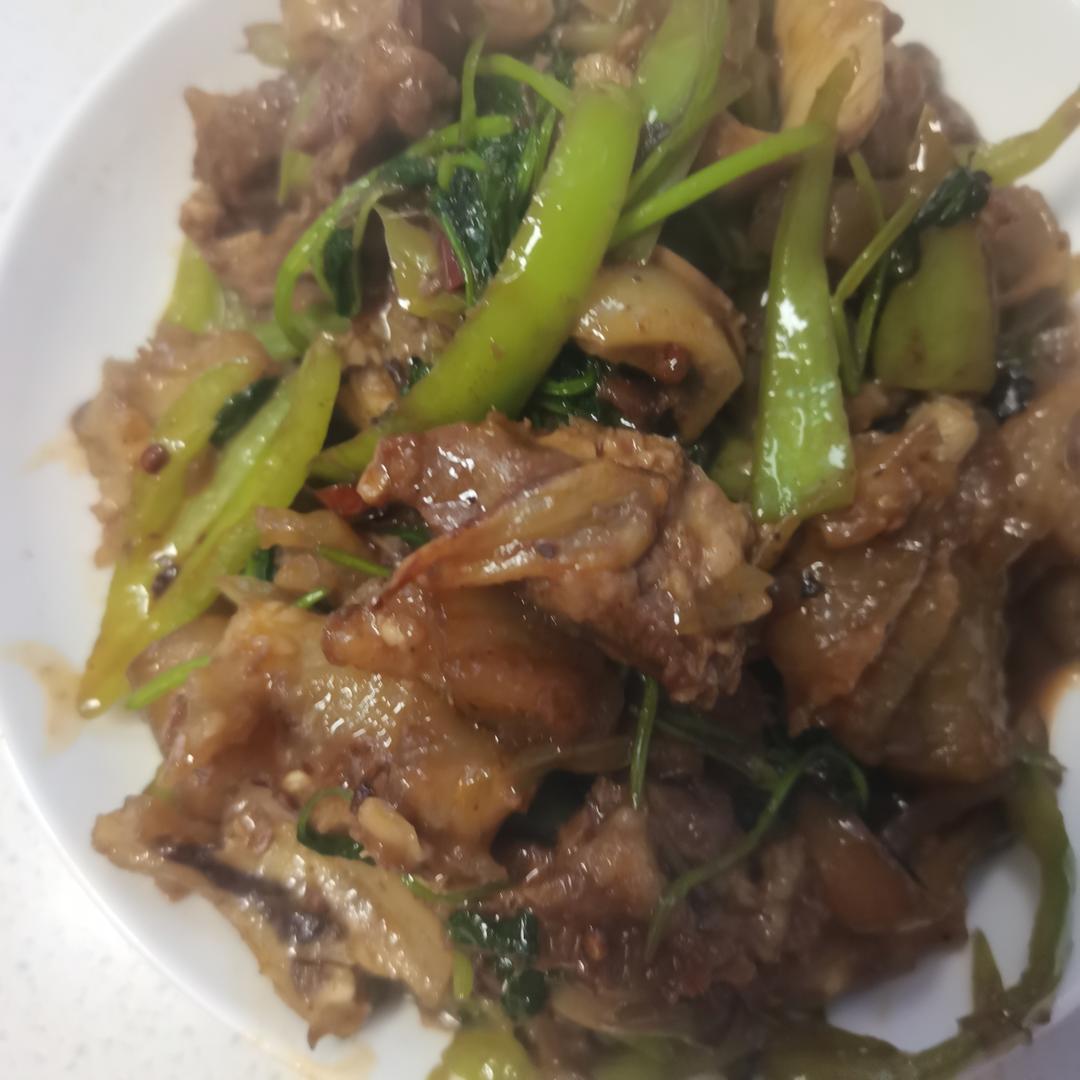 爆炒牛头肉