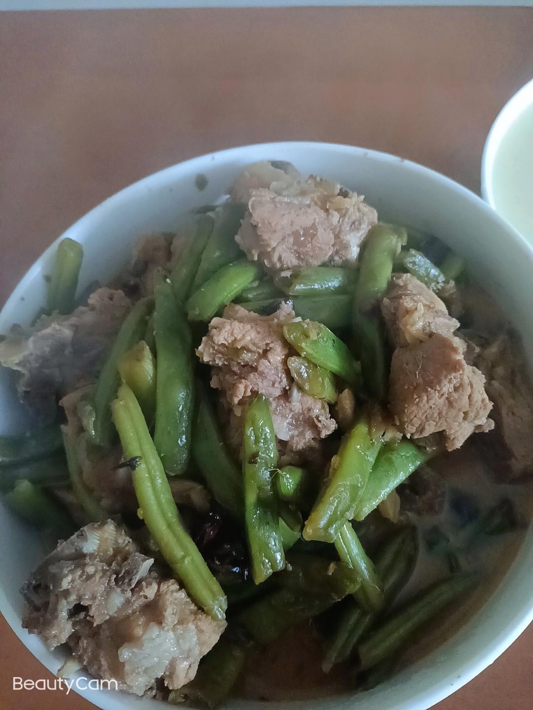 排骨炖豆角