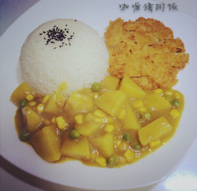 咖喱猪排饭