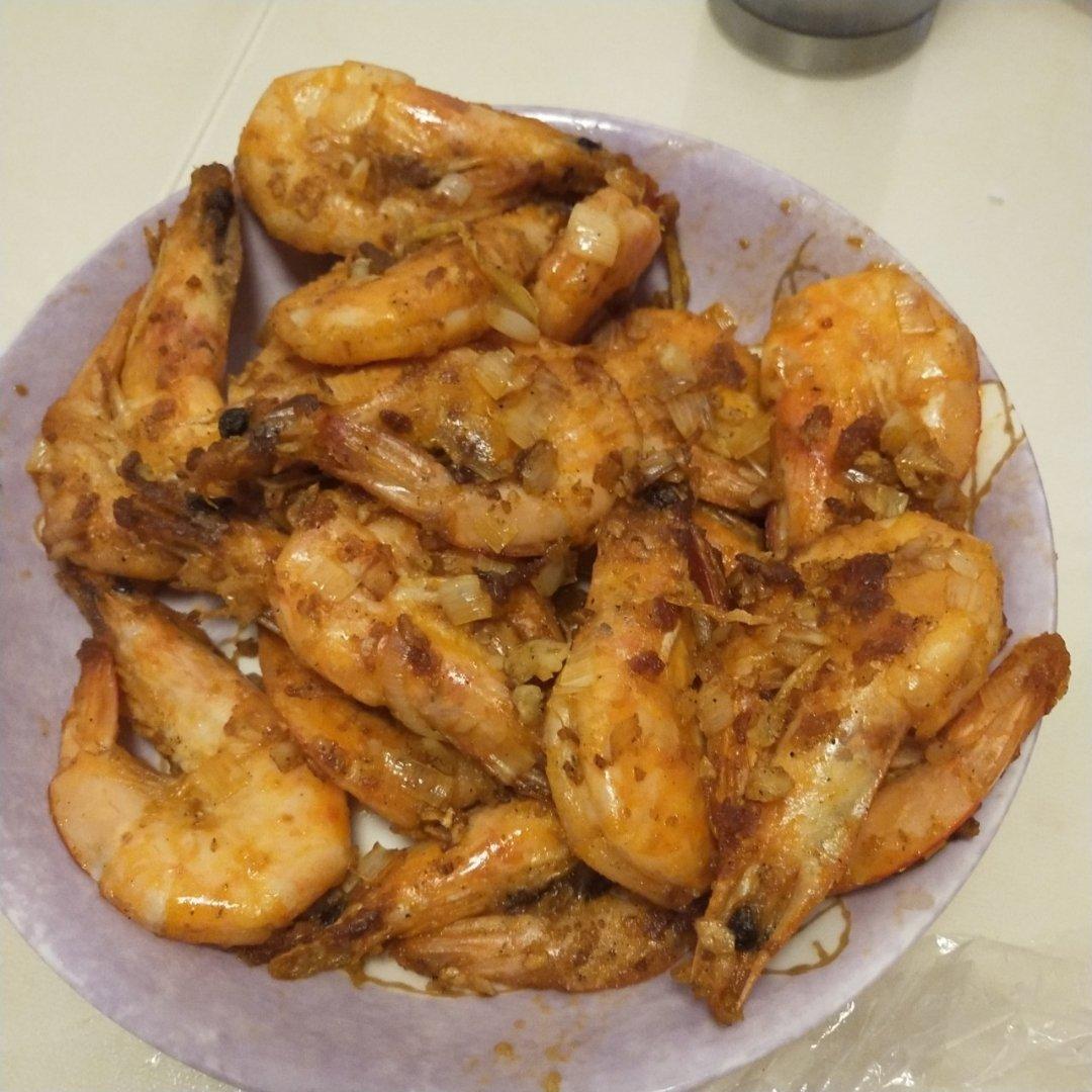 椒盐香脆大虾