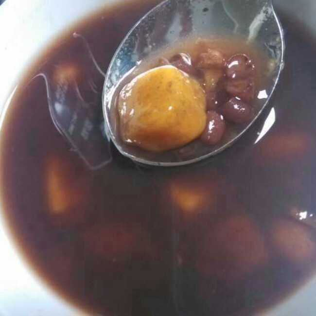 芋圆红豆汤