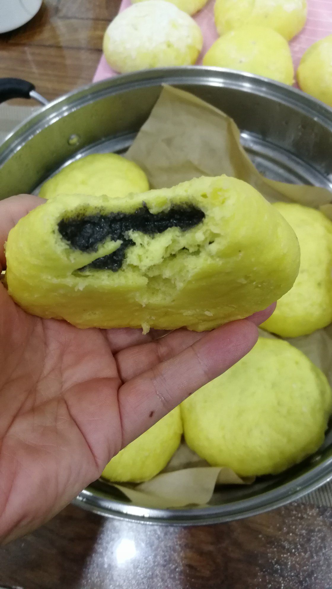 南瓜豆沙包，紫薯包（自制豆沙教程）