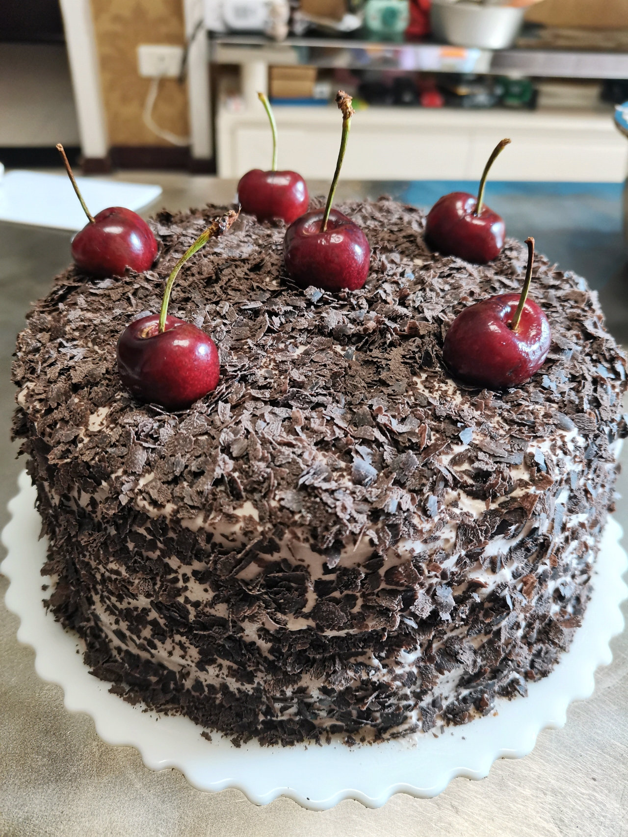 欲罢不能的巧克力三重奏—黑森林蛋糕