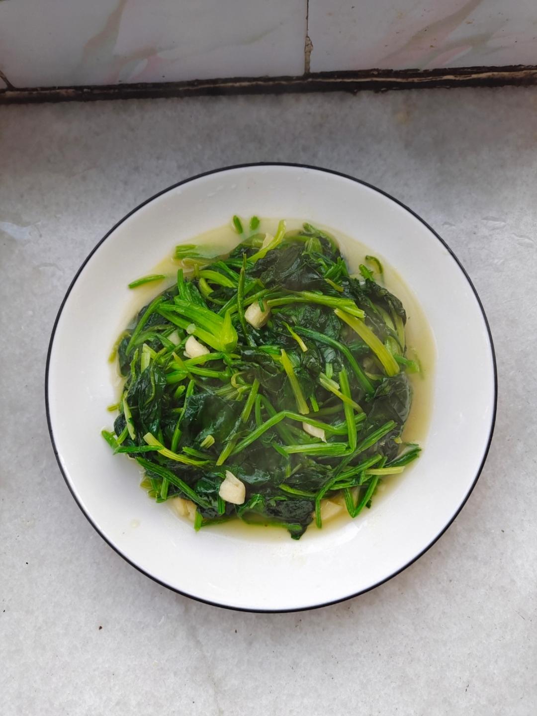 蒜末菠菜