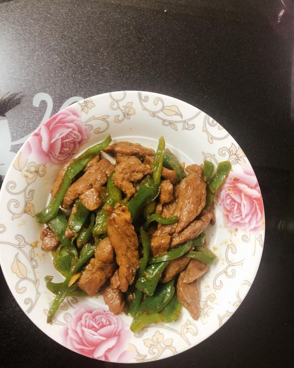 杭椒牛柳黑椒牛柳 终于找到炒出嫩牛肉的办法了 肉片肉丝都适用