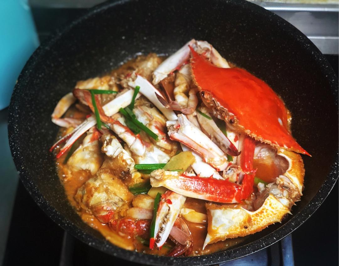 葱姜梭子蟹