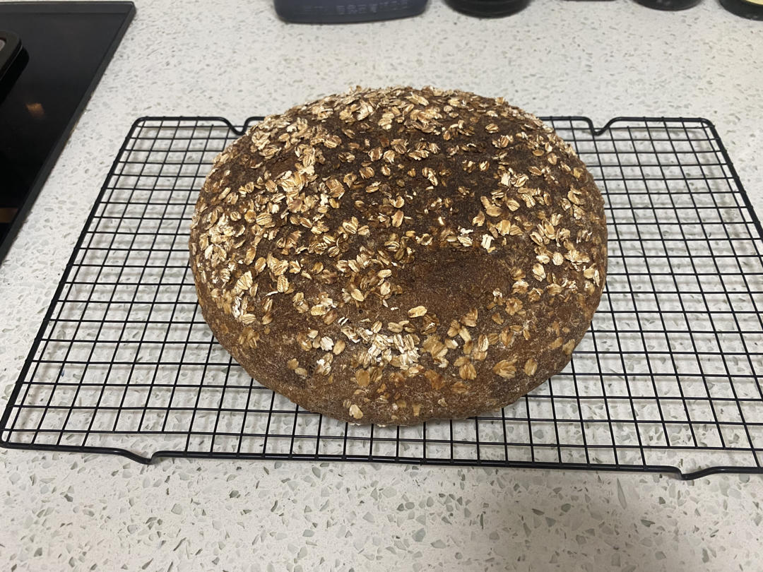 黑麦燕麦麦芽啤酒三麦面包 Rye Oat & Ale Round