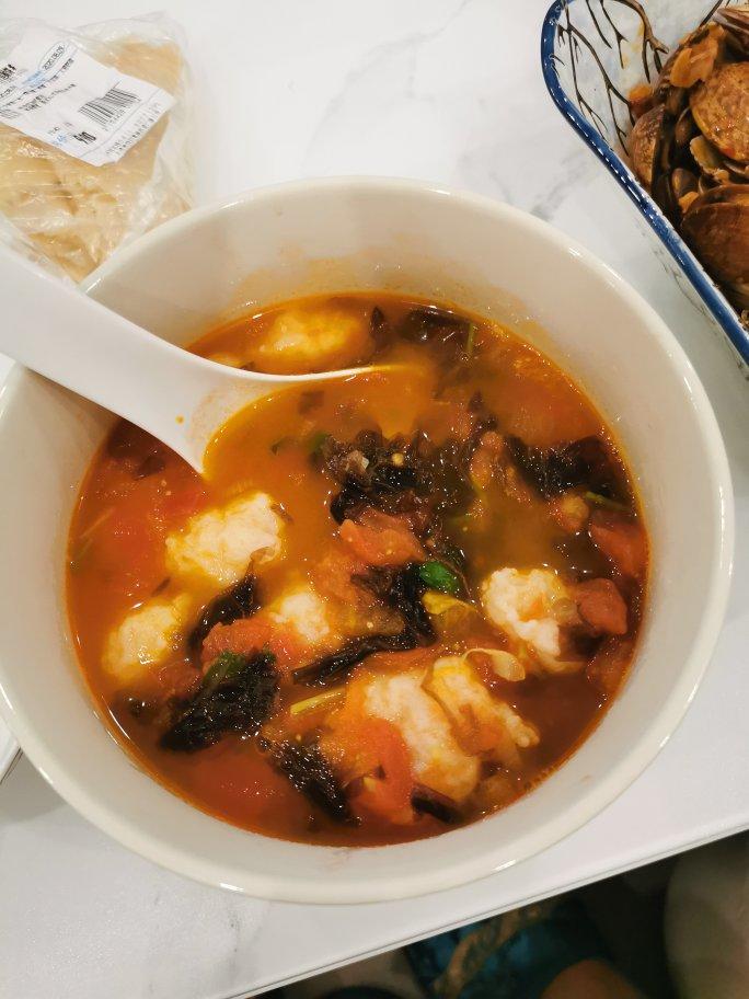 番茄虾滑【孔老师教做菜】