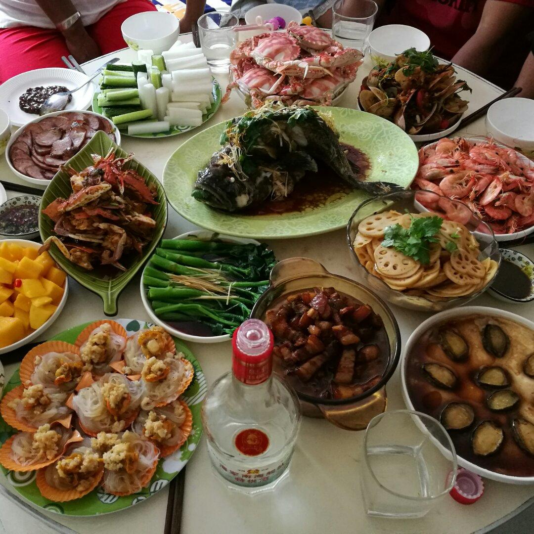 一丁妈妈的厨房做的家宴