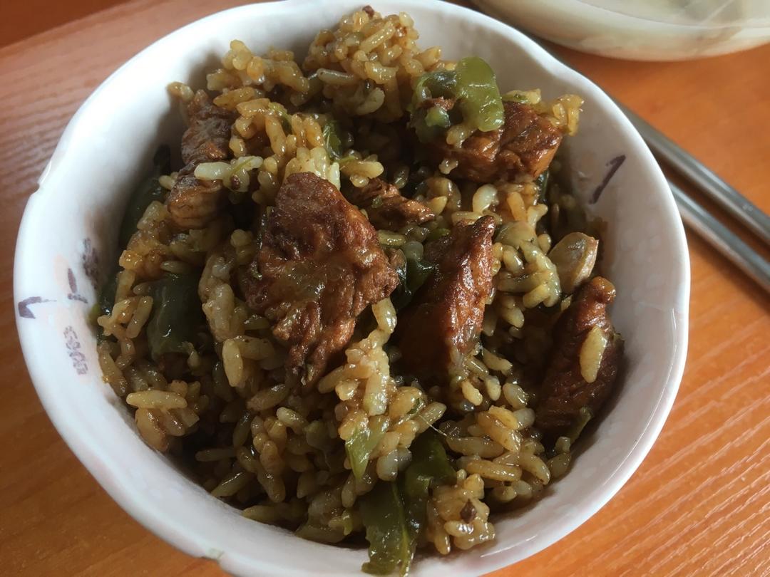 家乡扁豆肉饭