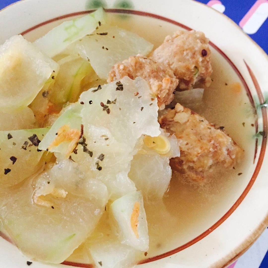 冬瓜汆丸子汤