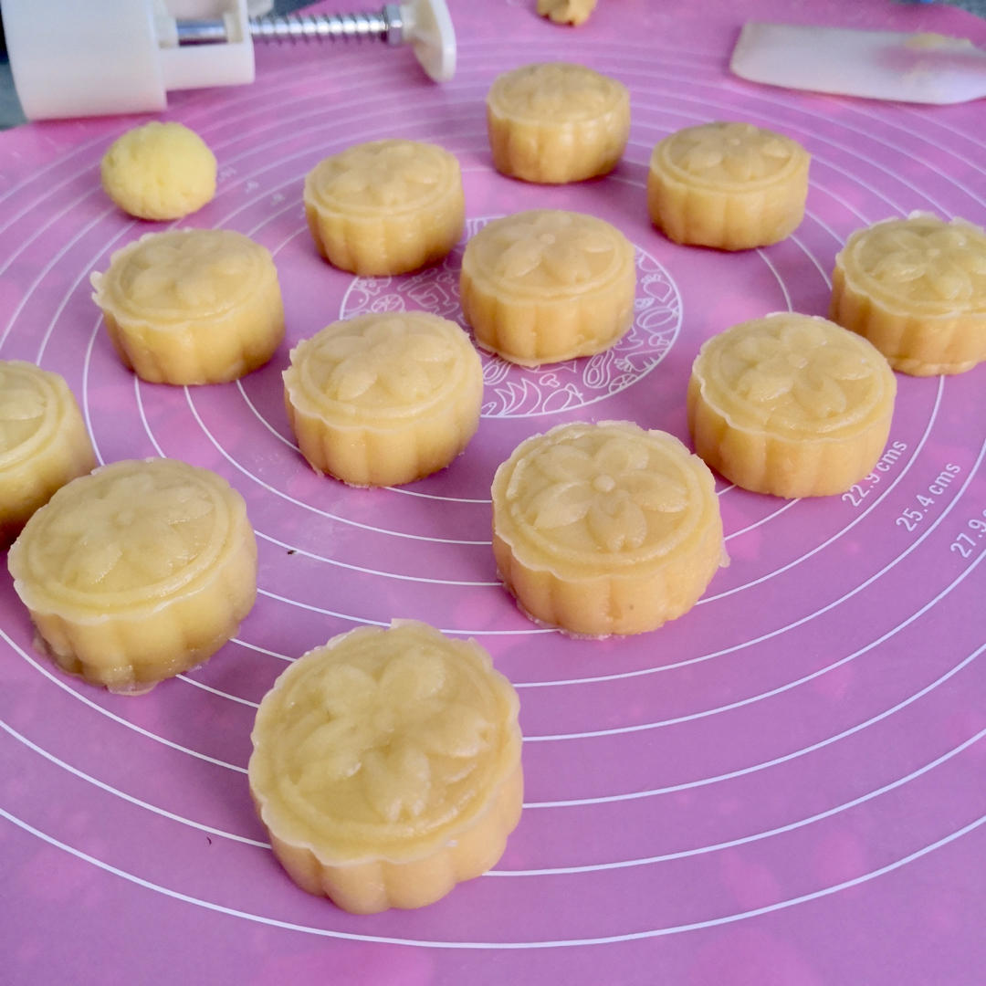 低糖少油之老式月饼——不需转化糖浆