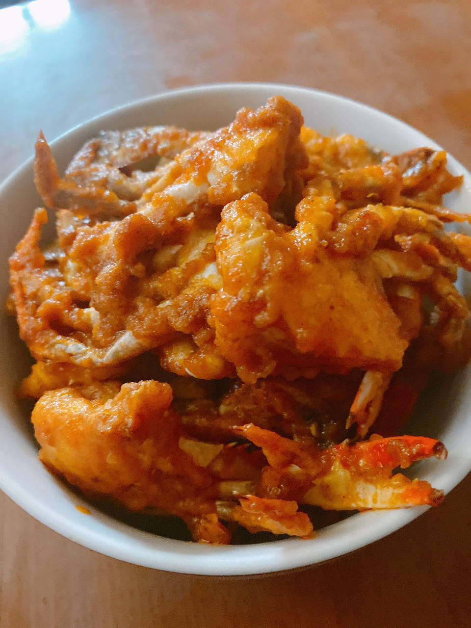 咸蛋黄焗青蟹