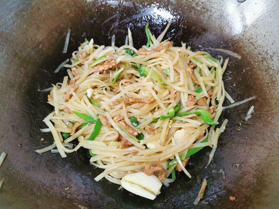 酸辣土豆肉丝——绝对最好吃！