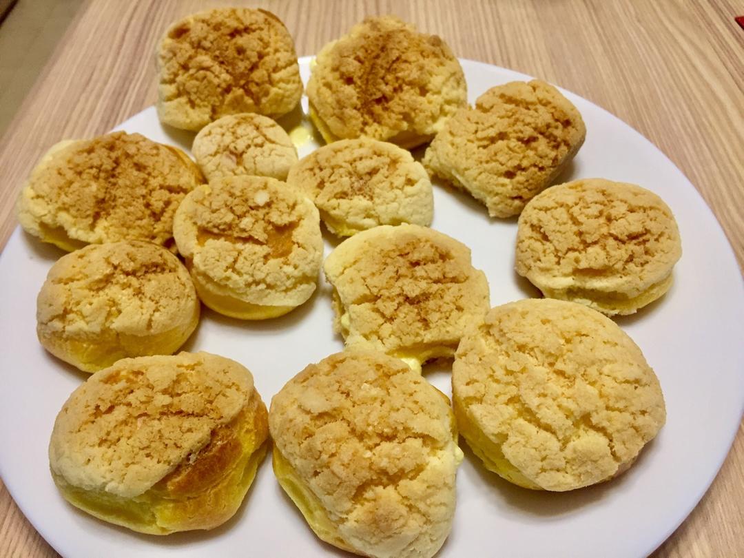 十分美味的酥皮泡芙