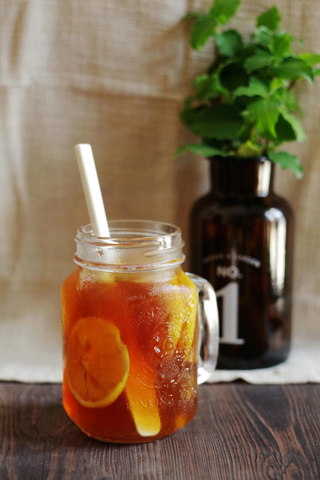 麻丸子做的一罐冰红茶