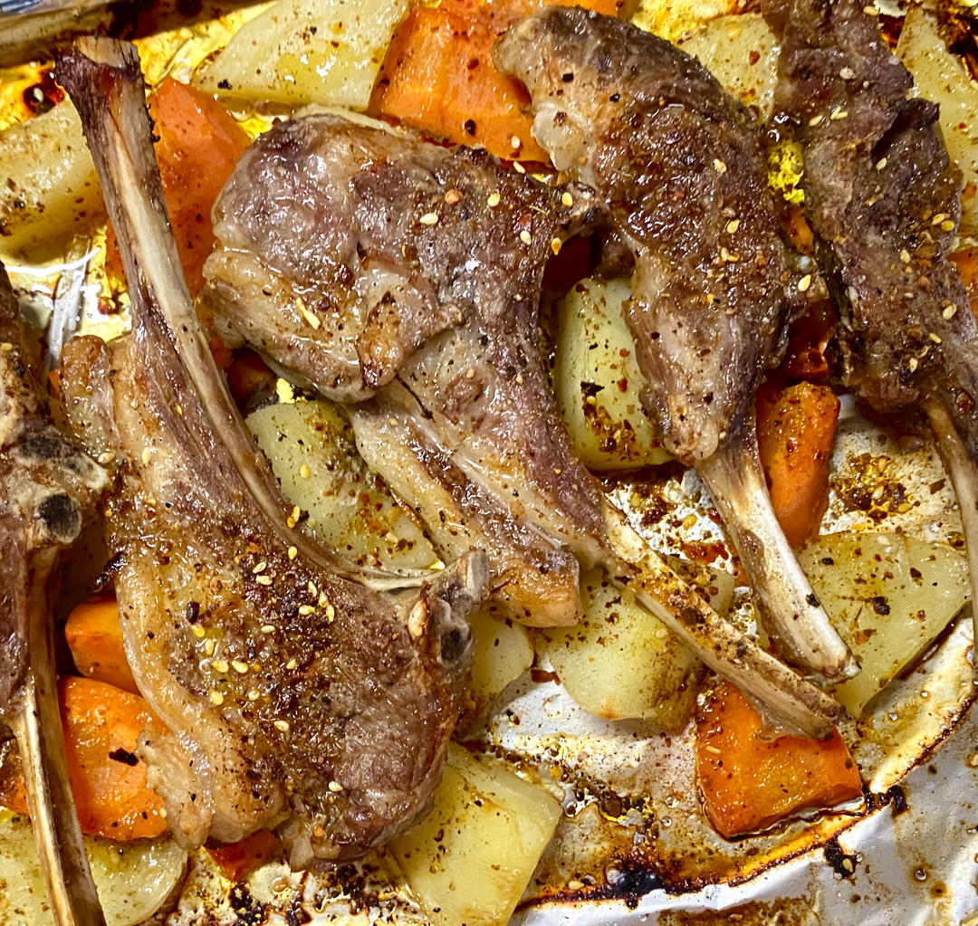 烤箱版 烤羊排～ 不腌制·原味