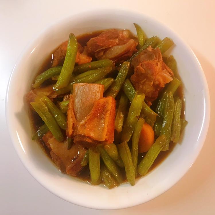 排骨炖豆角