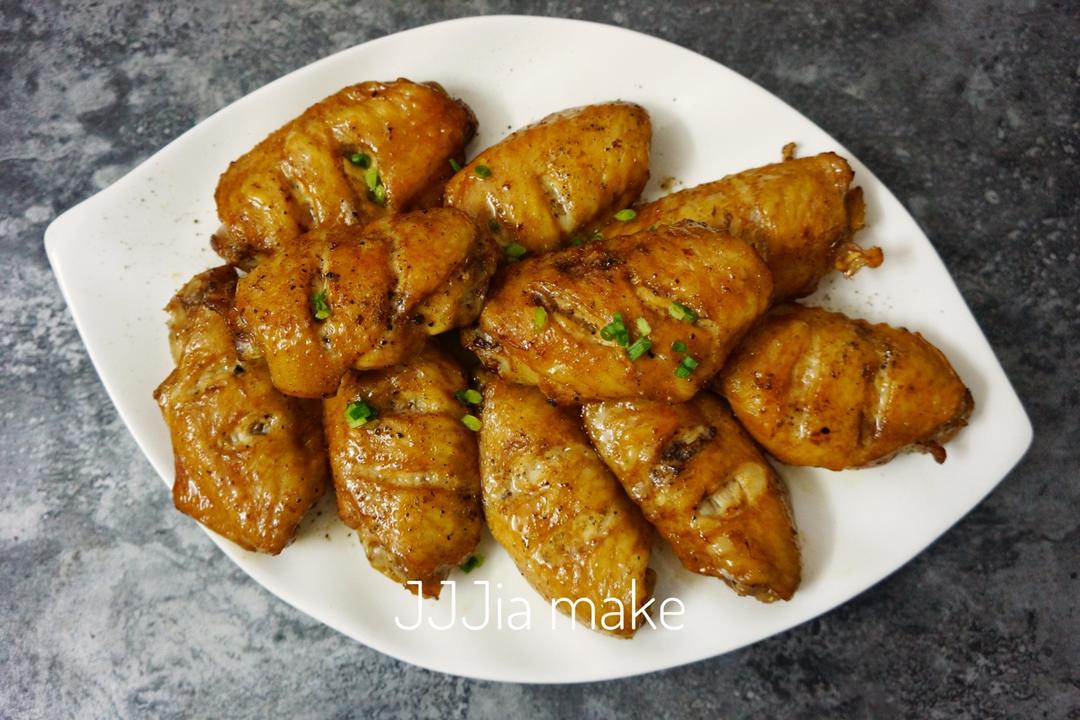 香烤黑椒鸡翅