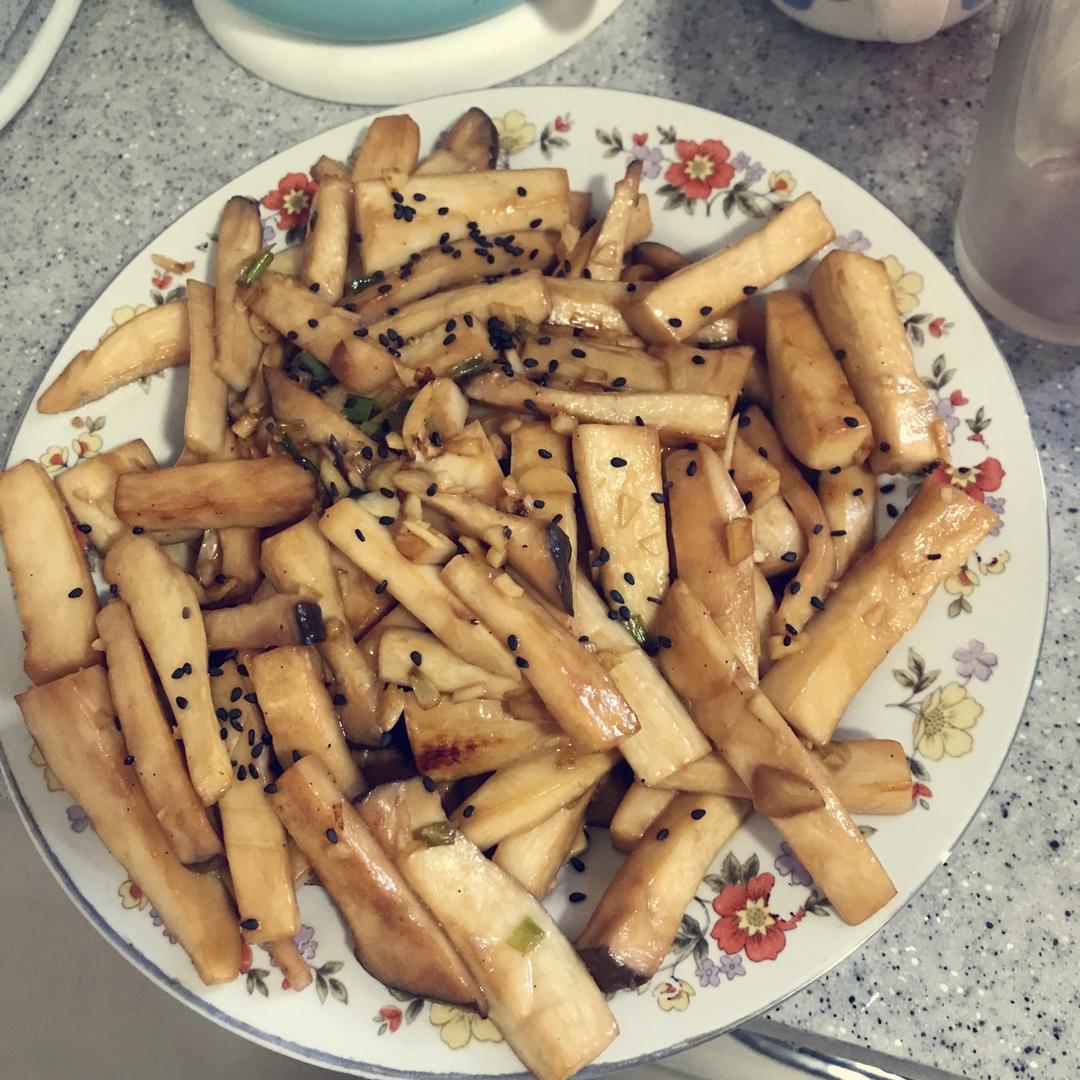 超简单快手菜--蒜香杏鲍菇