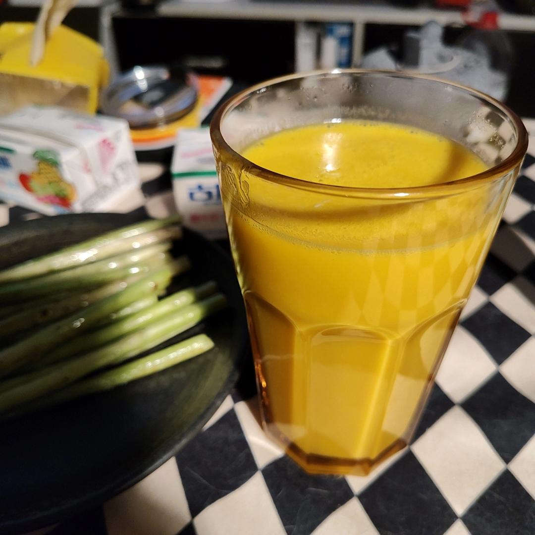 破壁机菜谱【丝滑醇香南瓜汁】喝过最好喝的南瓜汁