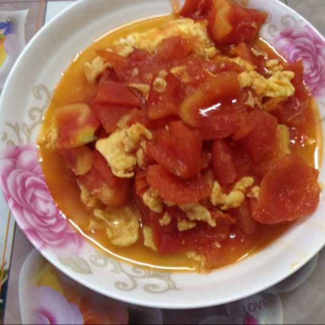 西红柿炒鸡蛋