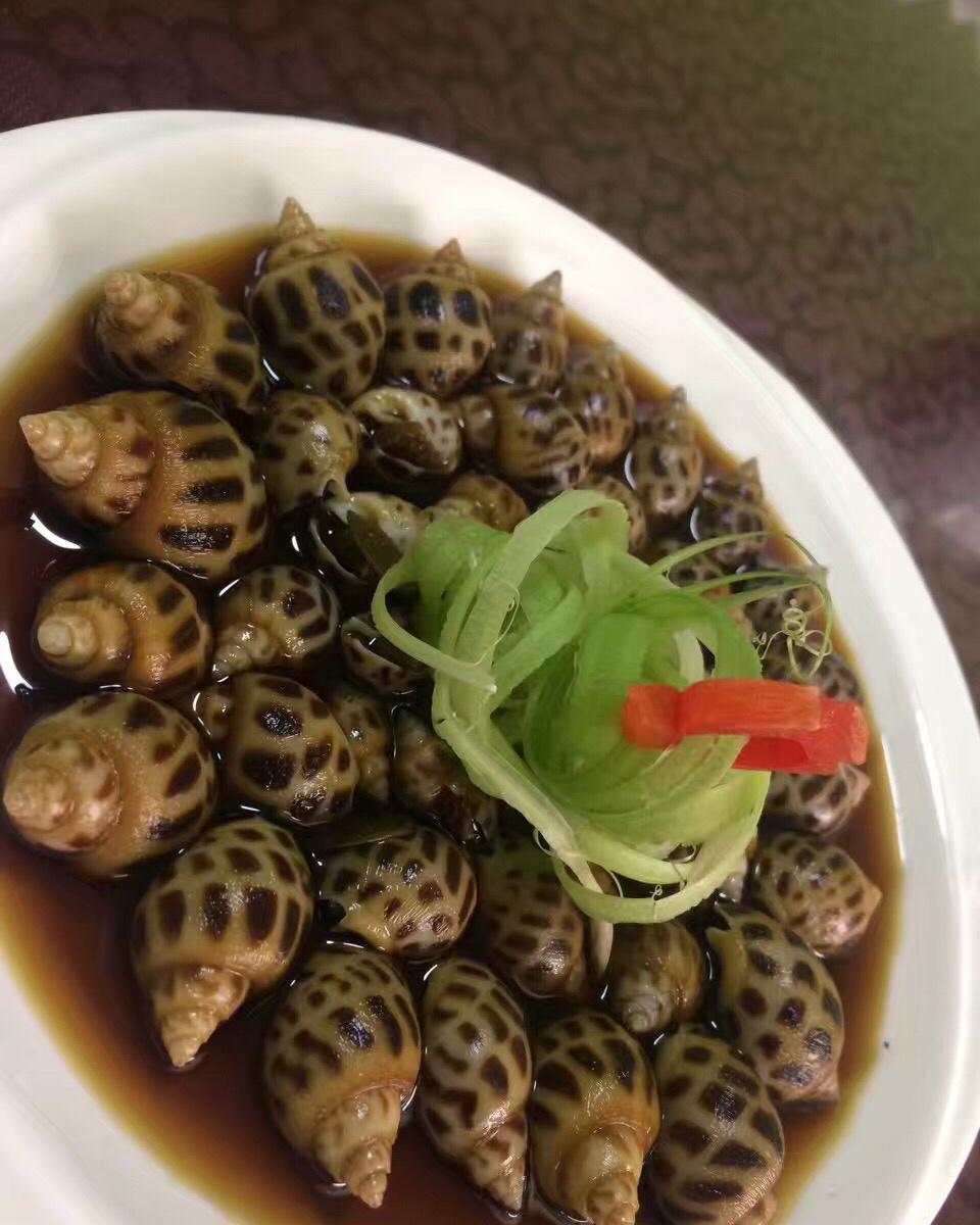 竺竺私房菜做的醉花螺